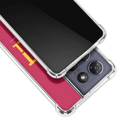 NFL Arizona Cardinals Team Motto Moto G Play 5G (2025) Clear Case